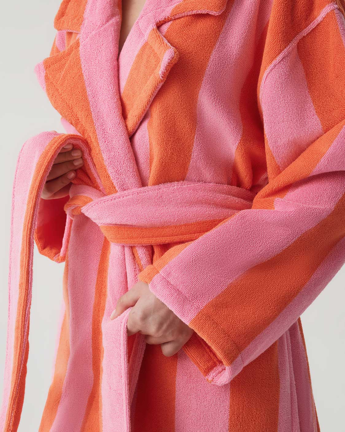 pink and orange dressing gown Pumpkin Orange Lounge Wear, House Coat, Long Bathrobes, Women Dressing Gown, Paisley Silk Kimono Robe, Bridal Robe, Reversible, Gift for Her