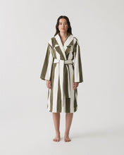 Robe - Matcha Stripes