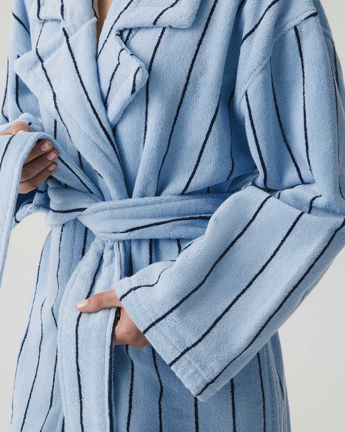 Layered Mist Robe Robe - Mist – Hommey USA