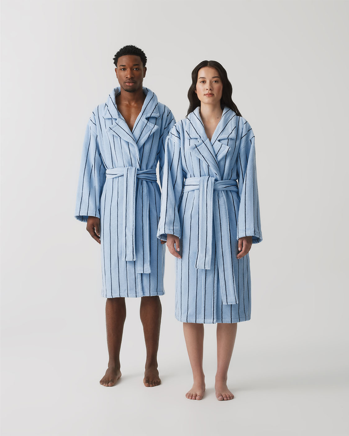Layered Mist Robe Robe - Mist – Hommey USA