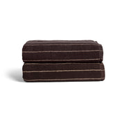 2 Pack Bath Sheet - Espresso