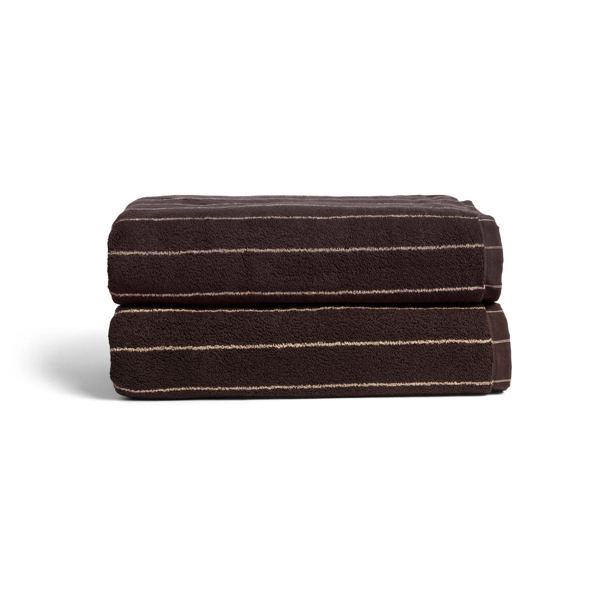Hommey | 2 Pack Bath Sheet - Espresso