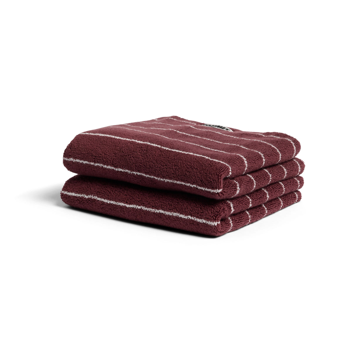 Hommey Hand Towels, 2, Merlot