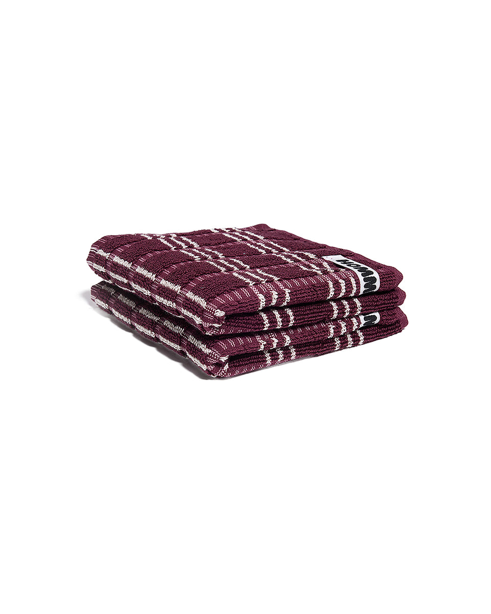 2 Pack Face Washer - Blackberry