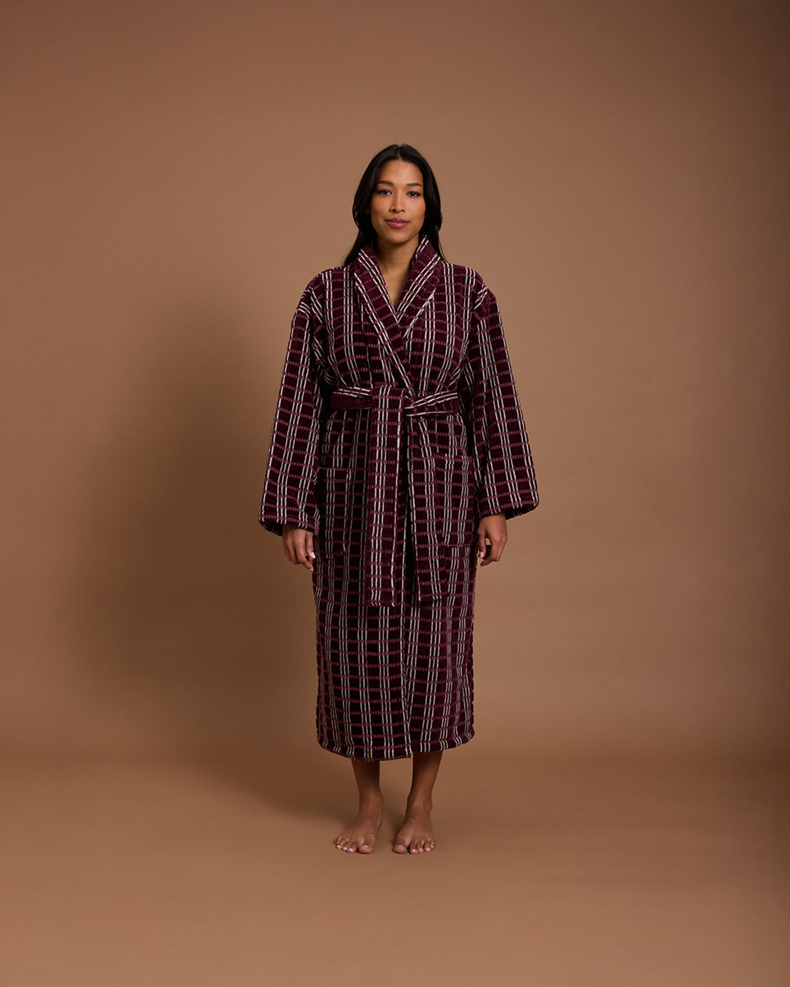 Robe - Blackberry L/XL