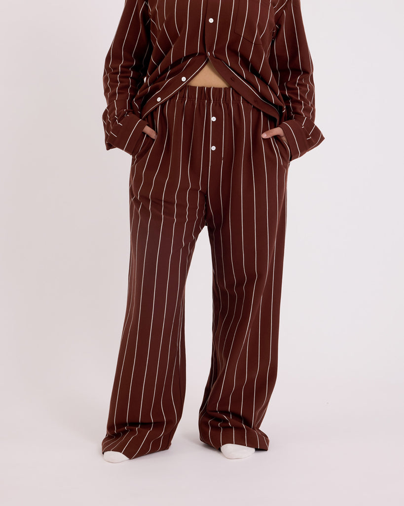 Sleep Pant - Mahogany