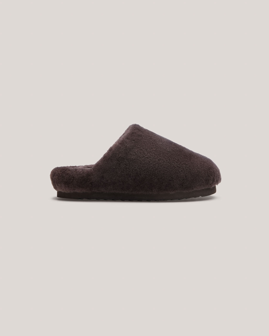Sheepskin Slipper - Chocolate